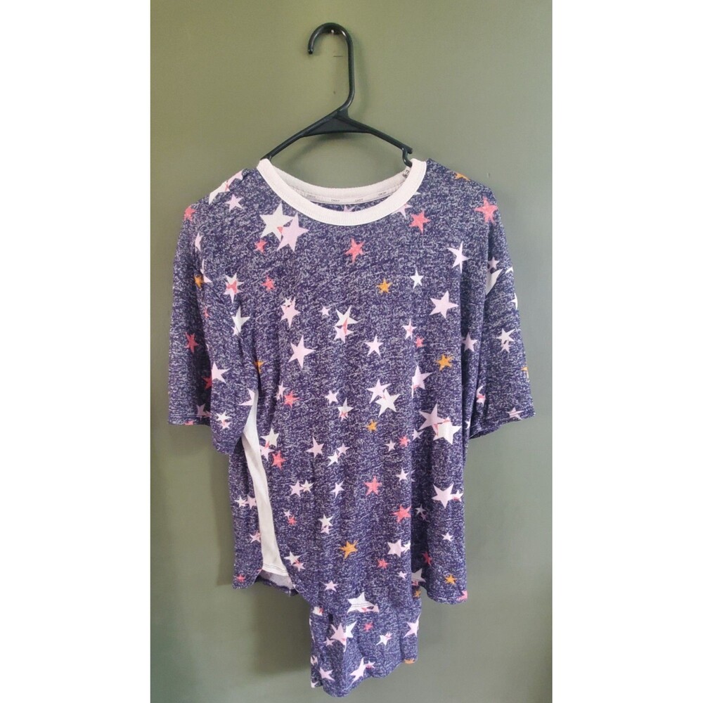 DKNY Women's Size Small Star Pajama Set Top & Capri Bottoms